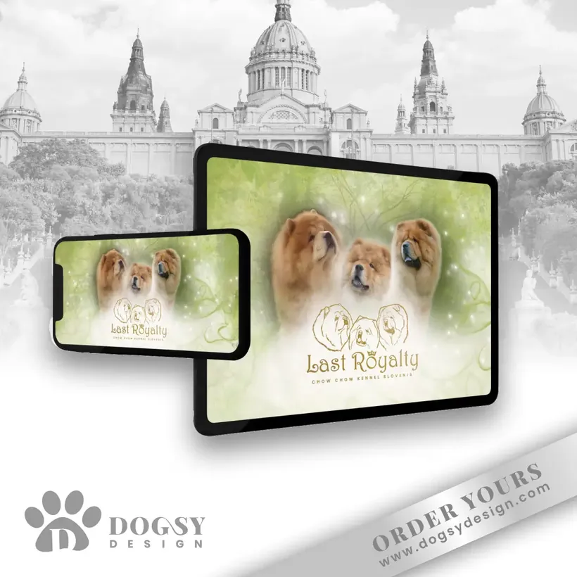 Website on tablet and phone by Dogsy Design