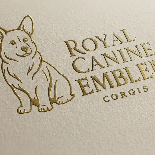Royal Canine Emblem Corgis logo by Dogsy Design